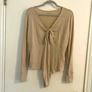 Abercrombie and Fitch Long Sleeve Bodysuit